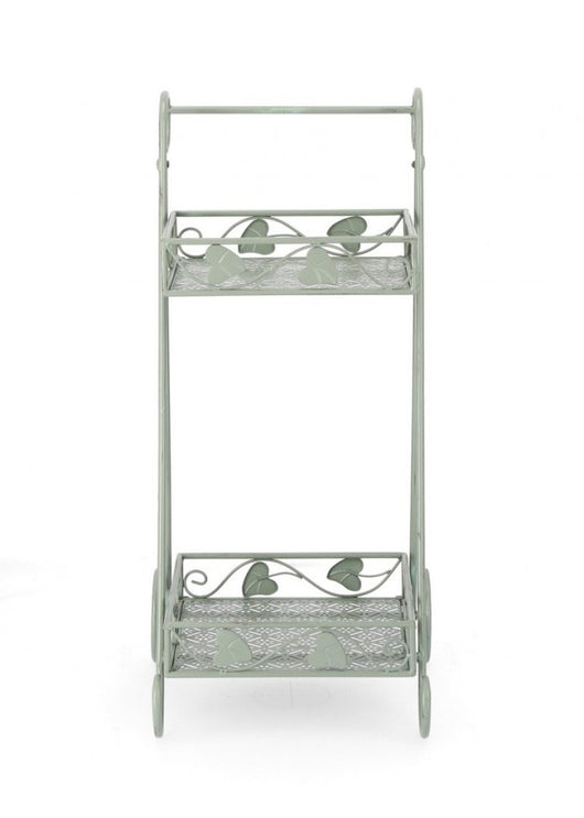 4x Sedia rettangolare in metallo 41x34x78h