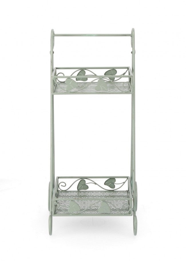 4x Sedia rettangolare in metallo 41x34x78h