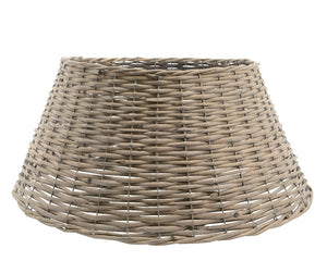 Copribase Albero Willow Grigio washed D70x H 28cm