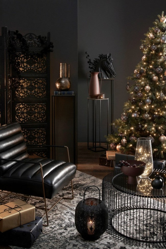 Bottiglia decorativa oro D.20,5x37h cm