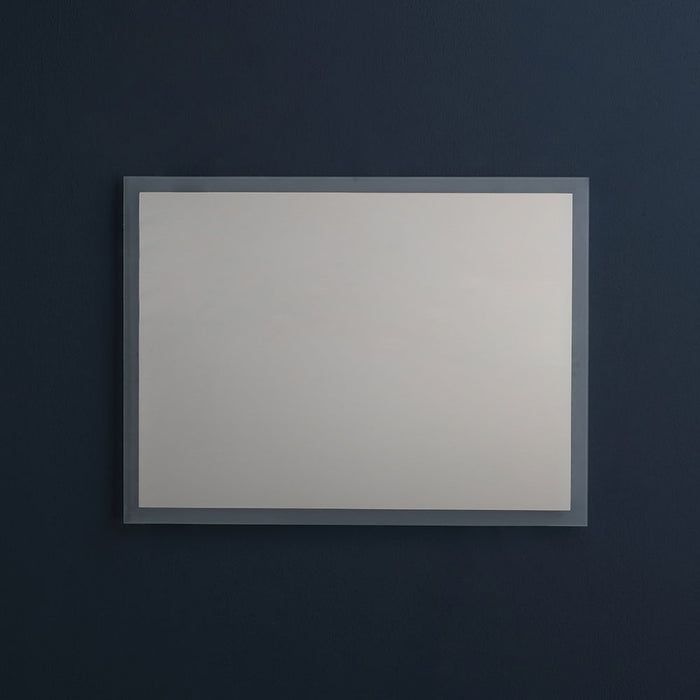 Specchio retroilluminato 80x60 cm reversibile