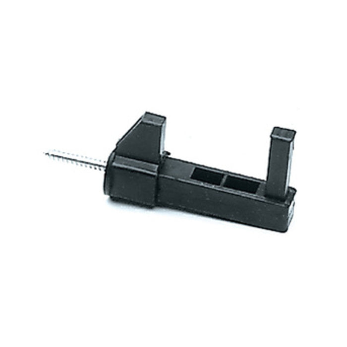 Fermaimposte plastica nera a leva 2 pz