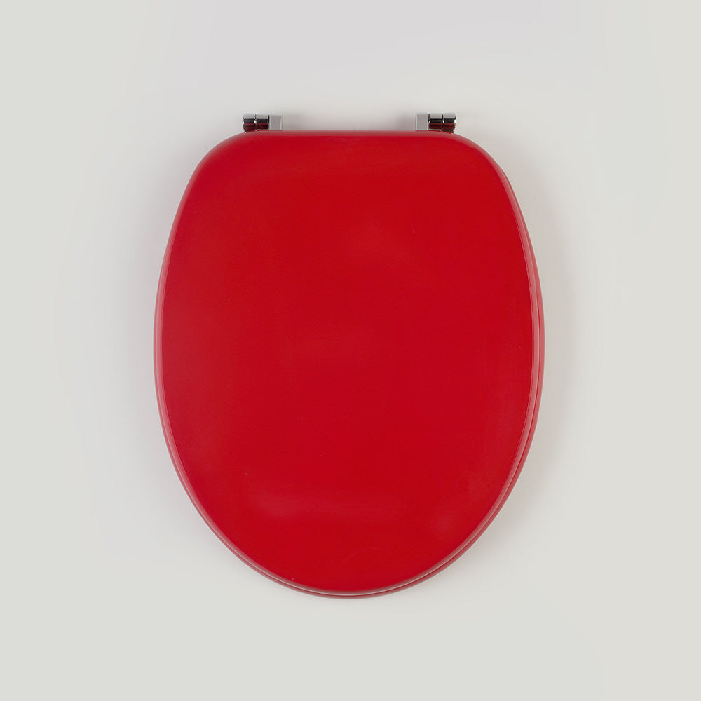 Tavoletta universale rossa lampone per wc