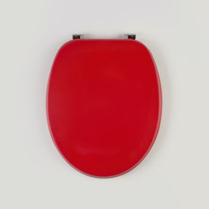 Tavoletta universale rossa lampone per wc