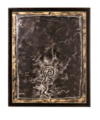 Olio su tela multicolar e telaio in legno 100x120 cm