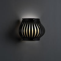 Applique Balcony Nero Cm. 33 x 17 x 25 h