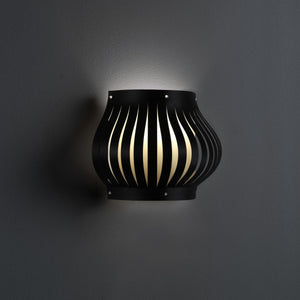 Applique Balcony Nero Cm. 33 x 17 x 25 h