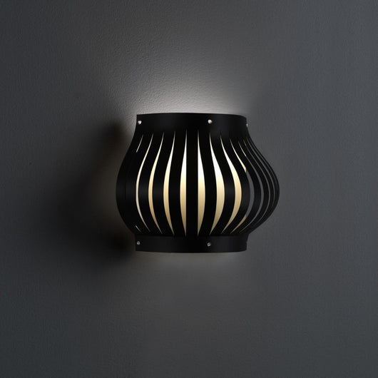 Applique Balcony Nero Cm. 33 x 17 x 25 h