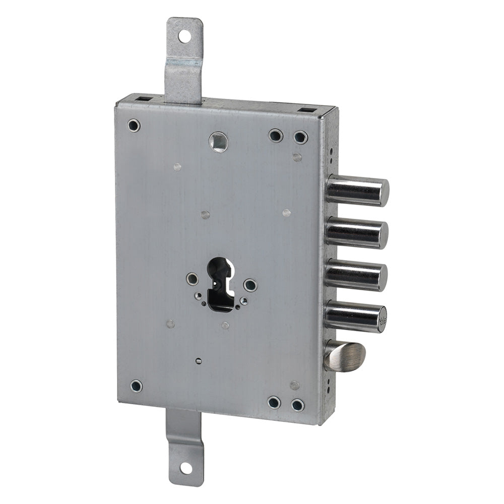 Serratura A Leve Per Porte Blindate Art. Y135Db E 73 - 4 Catenacci / Interas.28 Mm