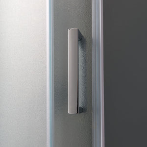 Box doccia semicircolare 90x90 cm cristallo opaco