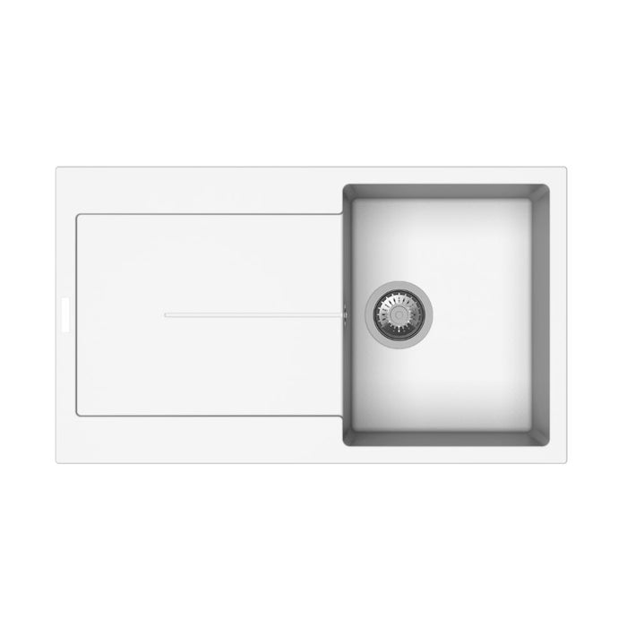 Lavello bianco 86x50 cm