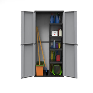 Armadio Terry in resina portascope cm 68 x 38 x 164 h(J-LINE 368)