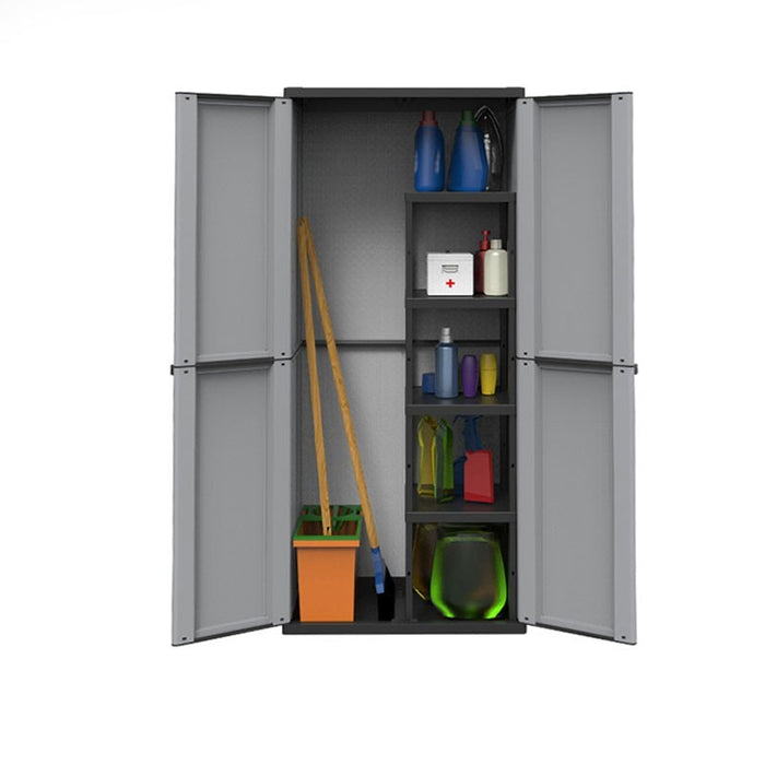 Armadio Terry in resina portascope cm 68 x 38 x 164 h(J-LINE 368)