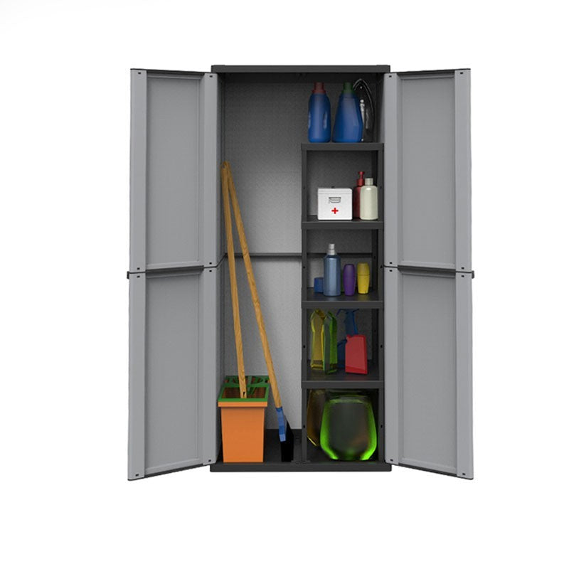 Armadio Terry in resina portascope cm 68 x 38 x 164 h(J-LINE 368)