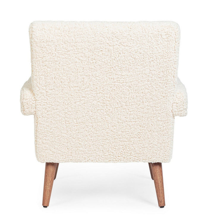 Poltrona vintage bianco Berna