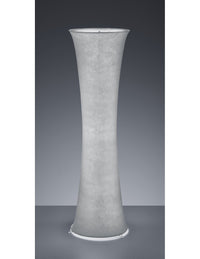 Piantana Cilindro Svasato Gravis Tessuto Grigio 2xE27 Trio Lighting