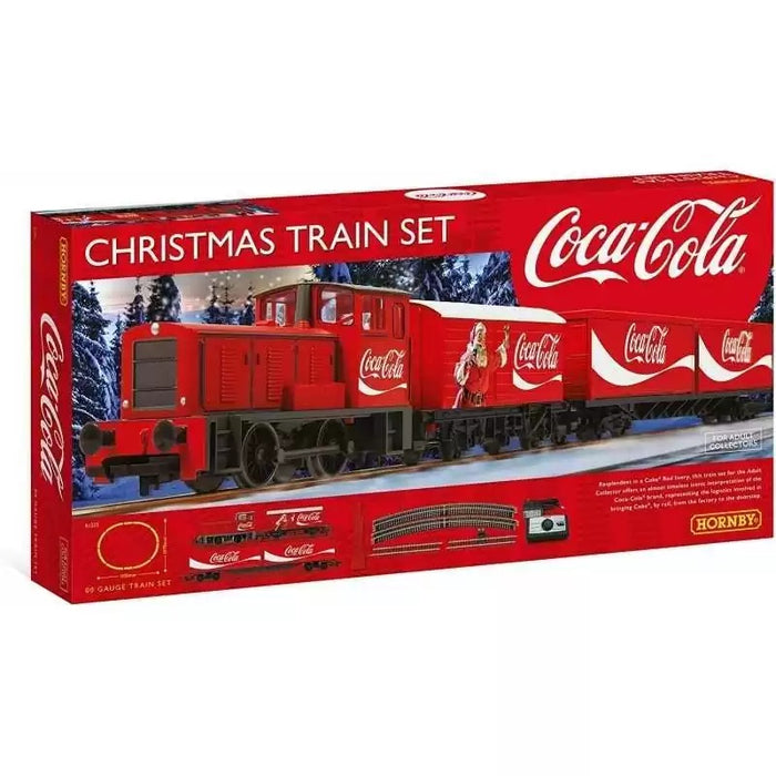 Trenino elettrico natalizio 110x107 cm