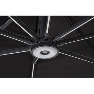 Lampada a LED per ombrellone diametro 15x h4,5 cm