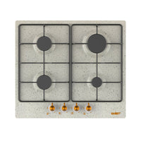 Samet piano cottura 4 fuochi da 60 cm avena Diomede H4.5xL58xP51