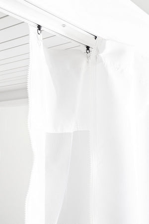 Pergola ocean 3x3 bianca 294x238h