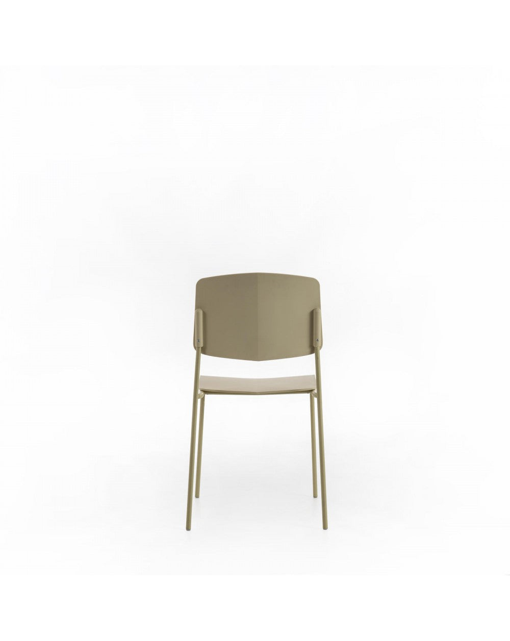 4x Sedia in polipropilene colore Giallo Mars STS