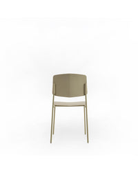 4x Sedia in polipropilene colore Giallo Mars STS