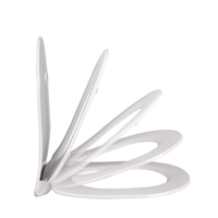 Sedile wc ammortizzato bianco lucido