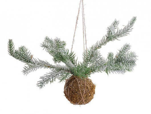 6x Decorazione Sfera Kokedama C