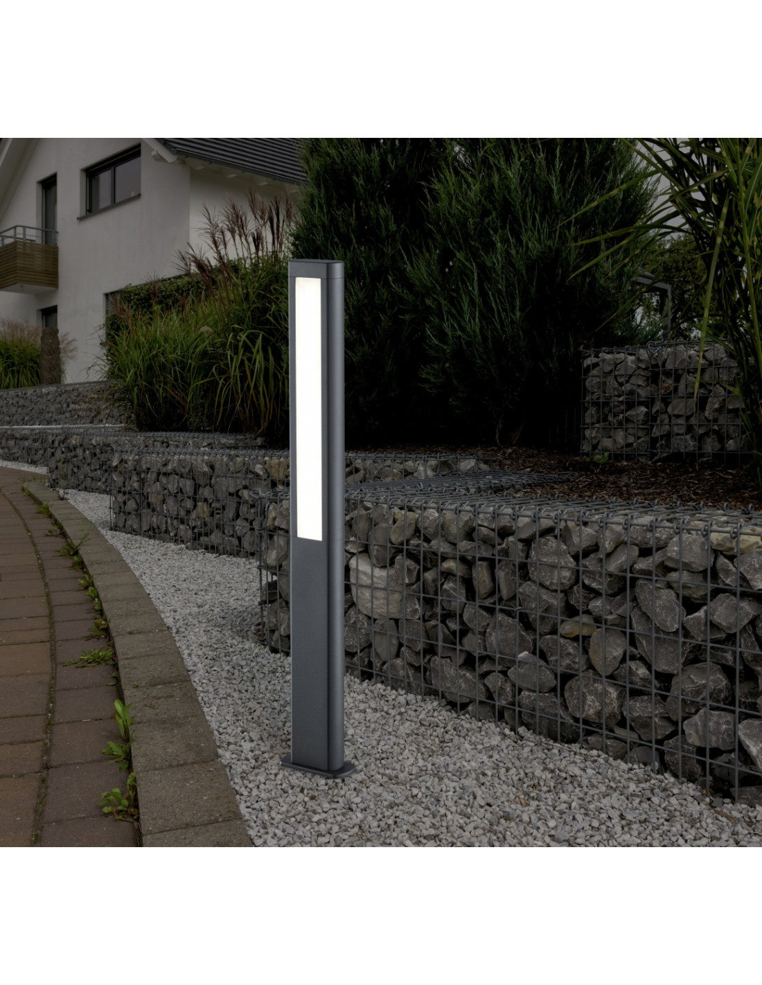 Palo Da Esterno Rhine Led IP54 Antracite H100 cm Trio Lighting