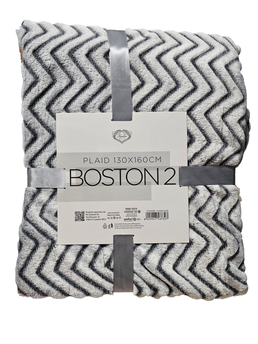 Plaid Boston 2 - 130 x 160 cm - Fantasie Varie