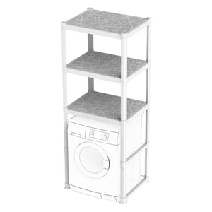 Scaffale per lavatrice 75x60xh184 cm