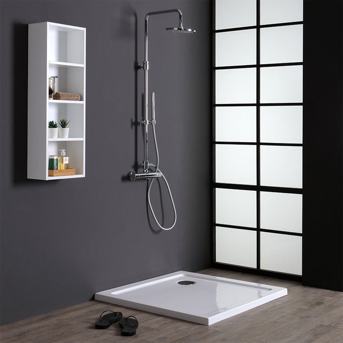 Piatto doccia quadrato 80x80 cm acrilico