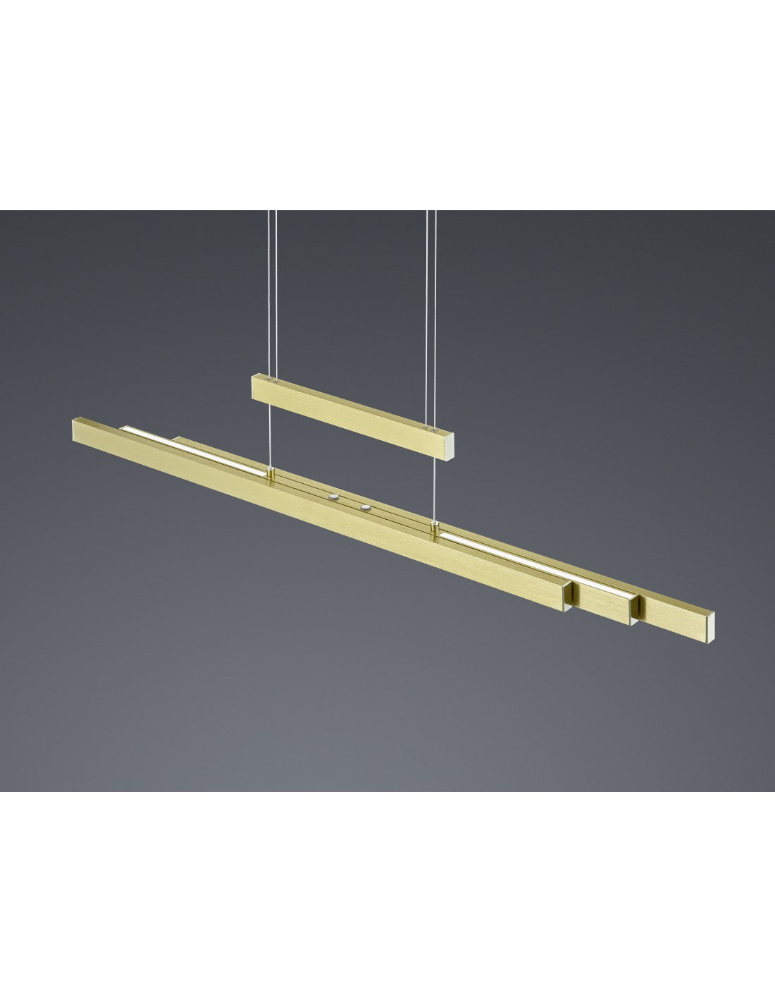 Sospensione Moderna Trajan Led Touch Dimmerabile Ottone Trio Lighting