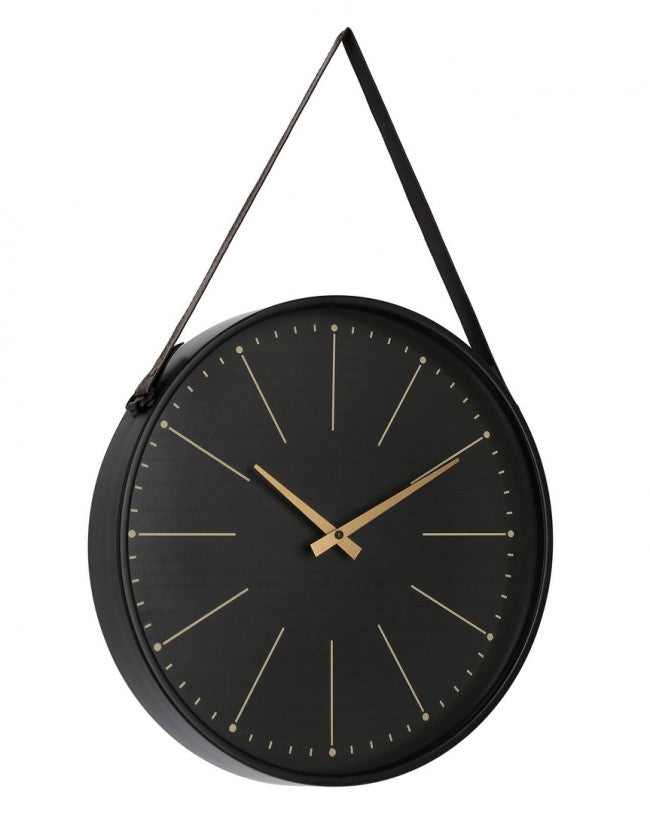 3x Orologio da parete nero 40x66 cm