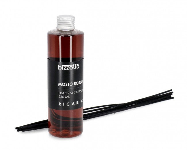 4x Ricarica fragranza mosto rosso D.5x16,5h