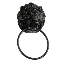 Battaglio anello ghisa leone cm15,5x6h24,5