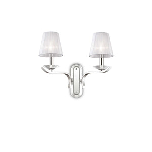 Lampada da parete Pegaso AP2 - Bianco (L430xH335xP205mm)