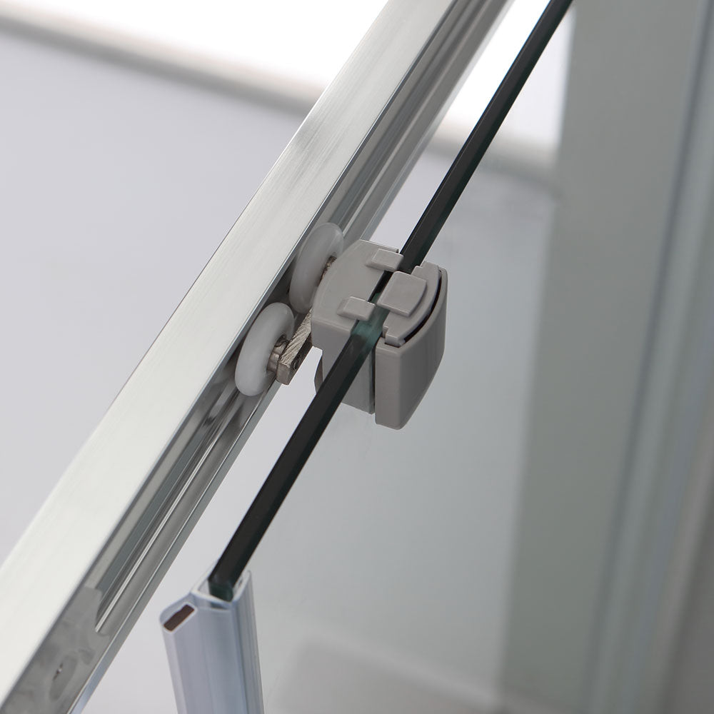 Box doccia 70x100 cm in cristallo trasparente