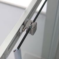 Box doccia 70x100 cm in cristallo trasparente