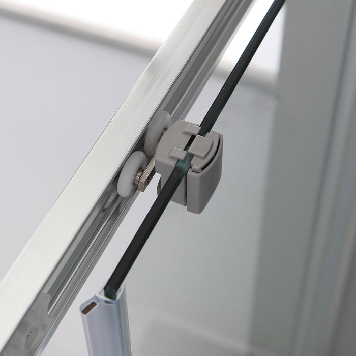 Box doccia 70x100 cm in cristallo trasparente