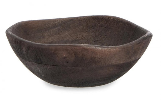 4x Ciotola decorativa marrone scuro D.20x7h