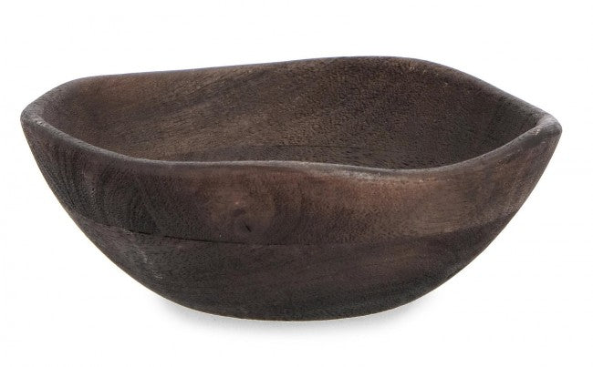 4x Ciotola decorativa marrone scuro D.20x7h