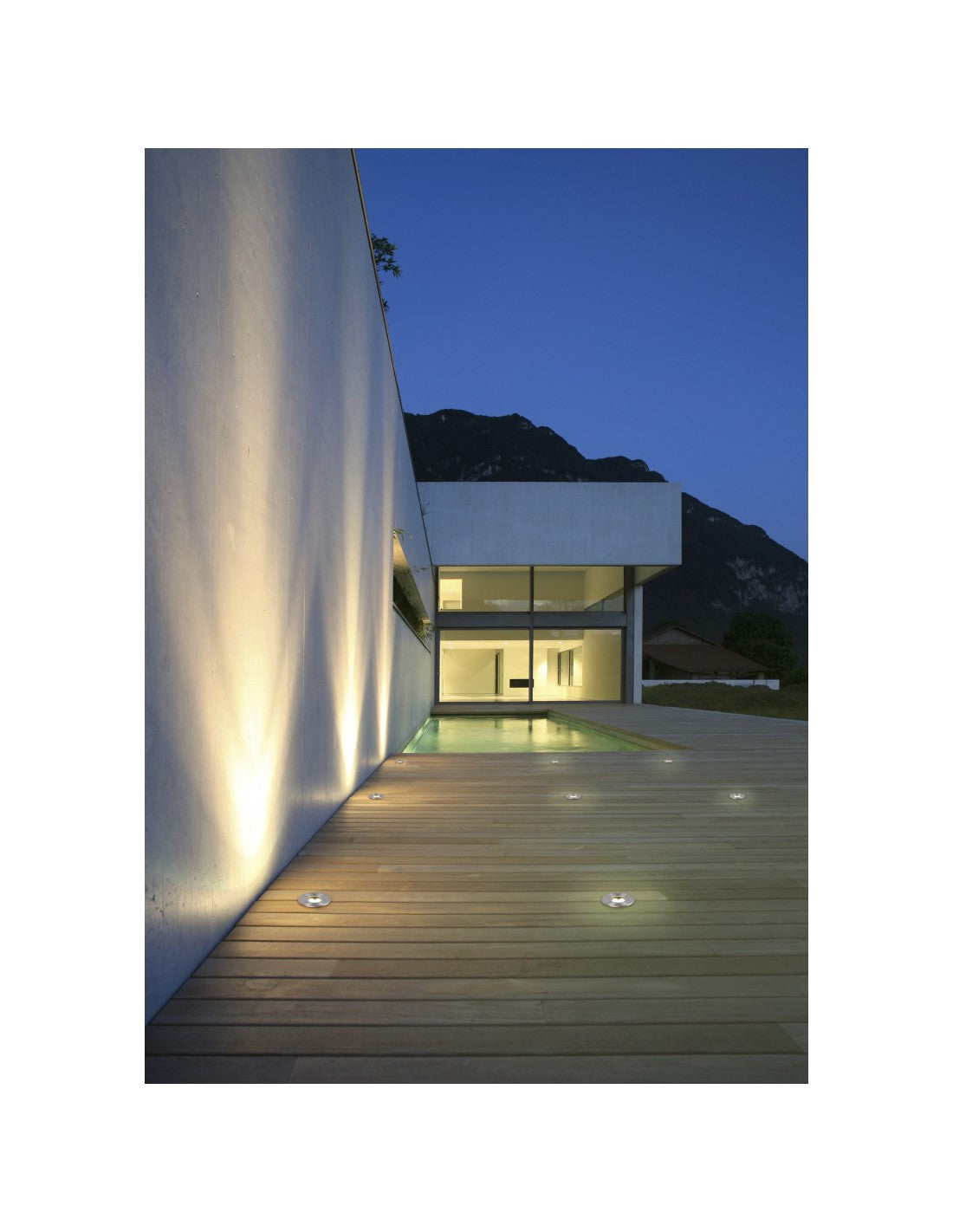 Faretto Led Da Incasso Calpestabile IP65 Nichel Belaja Ø11 cm Trio Lighting