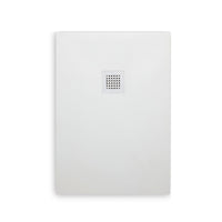 Piatto doccia slim 120x80 in resina bianco
