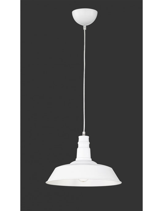 Sospensione Pagoda Will 1xE27 Bianco Ø36 cm Trio Lighting