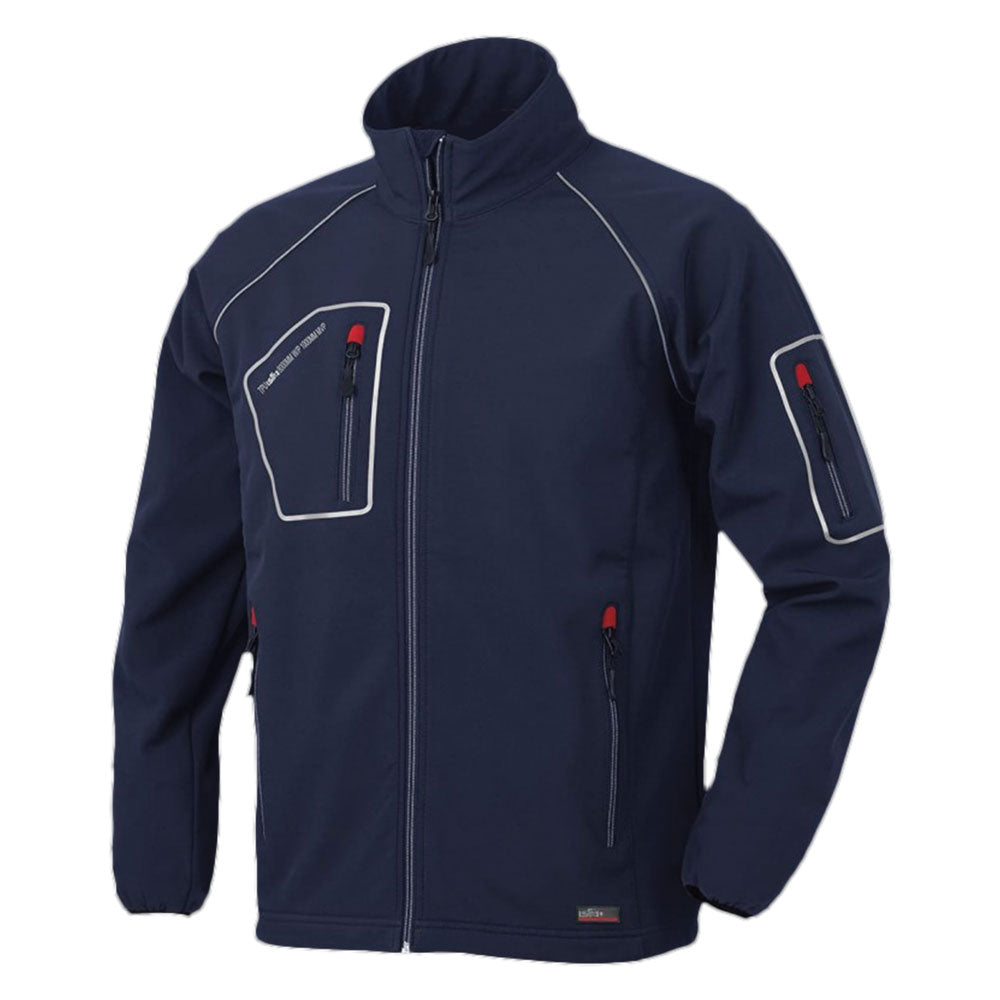 Giubbino softshell blu taglia XXL
