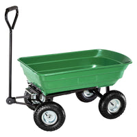 Carrellino Da Giardino Ribaltabile 'Tippy' Capacit Vasca 75 Lt