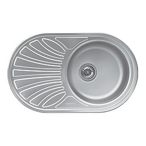 Lavello inox 78x48 cm