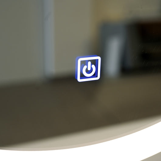 Specchio rotondo 60 cm con retroilluminazione