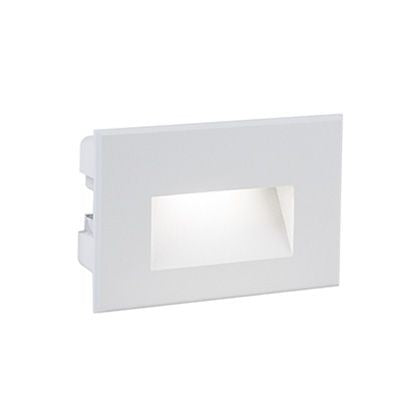 Incasso Liscio 3W Led 3000K  linea spina  bianco